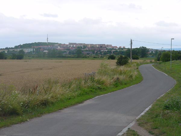Blick nach Artern