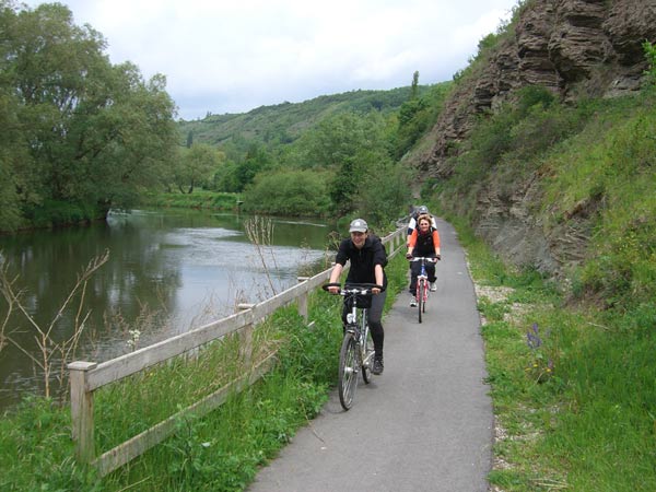 Radweg am Glockenseck