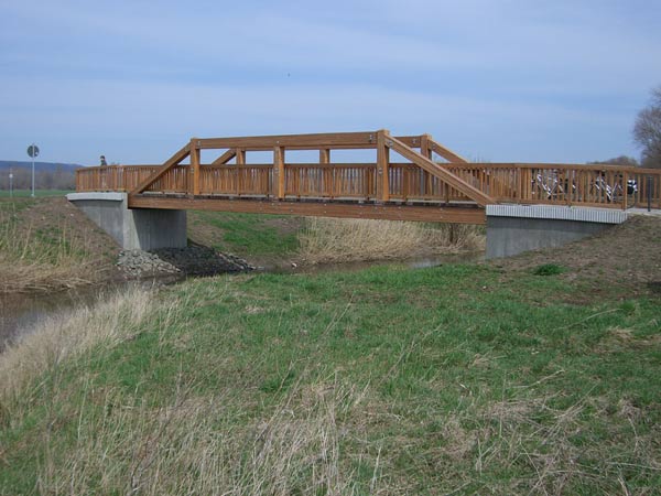 Lossa-Brücke in Büchel