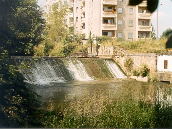 Unstrutwehr in Mühlhausen