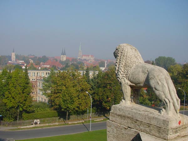 Blick auf Mühlhausen