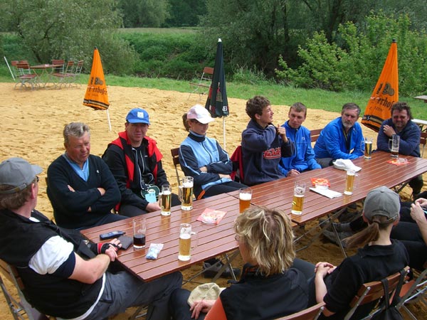 Tourende im Blütengrund