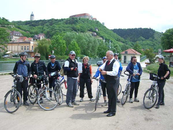 Begüßung in Freyburg