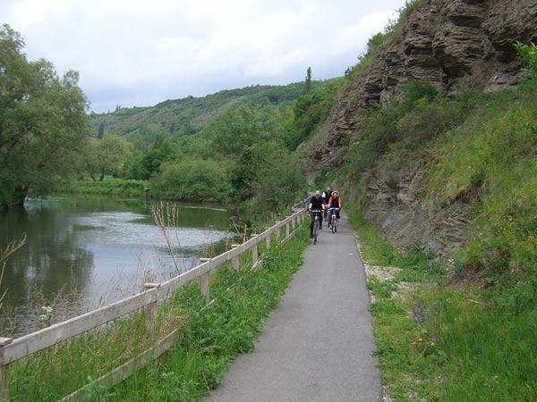 Radweg bei Dorndorf