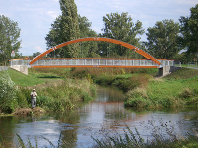 Radweg bei Leubingen Radweg bei Leubingen