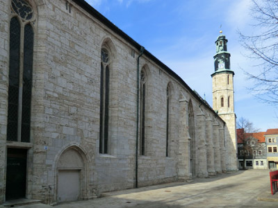 Kornmarktkirche Mühlhausen Kornmarktkirche Mühlhausen
