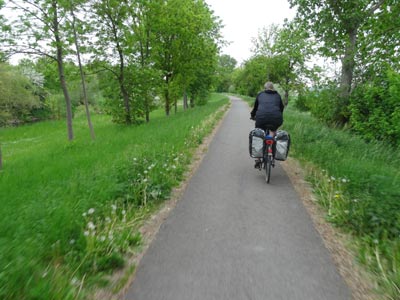 Radweg bei Leubingen Radweg bei Leubingen