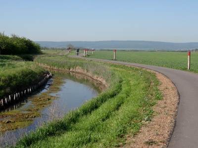 Radweg am Solegraben Radweg am Solegraben
