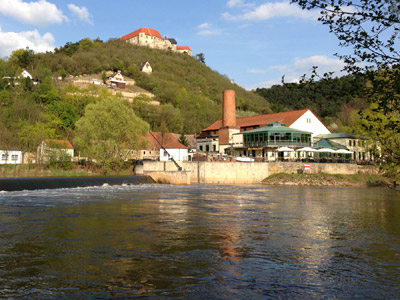 Unstrutwehr in Freyburg Unstrutwehr in Freyburg