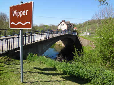 Wipper-Brücke in Göllingen Wipper-Brücke in Göllingen
